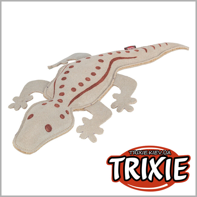 ТРИКСИ Украина - Игрушка для животных Trixie 99352374 "Саламандра" (кожа), 37см