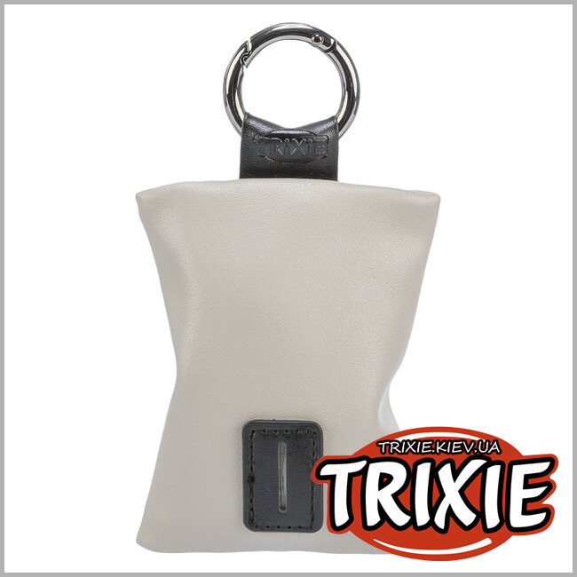 ТРИКСИ Украина - Диспенсер Trixie 22857 CityStyle с пакетами для фекалий 1 упаковка 15 пакетов светло-серый