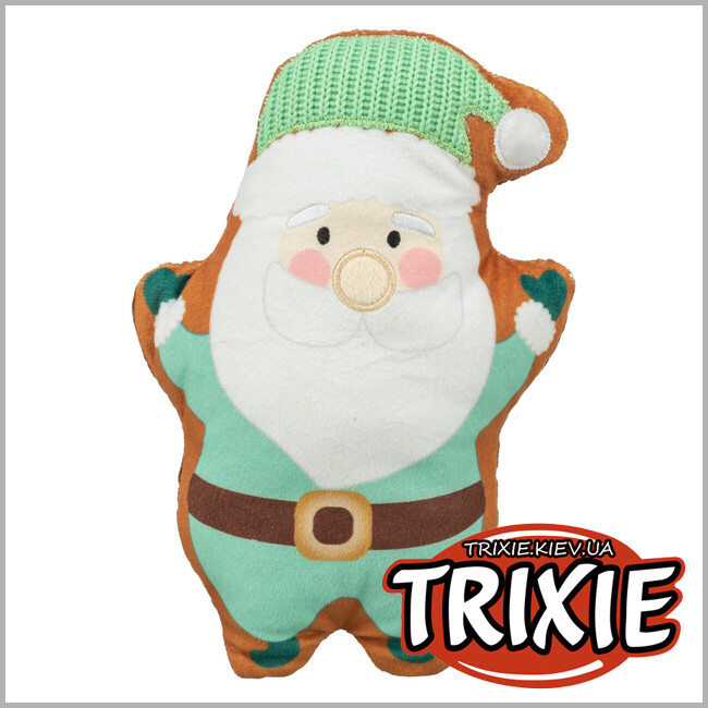ТРИКСИ Украина - Игрушка "Санта"  Trixie 92603 для собак плюш 22 см