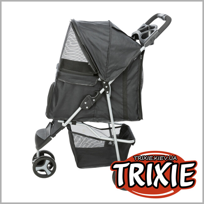 ТРИКСИ Украина - Коляска для животных Trixie Buggy (47*100*80см, до 11кг)
