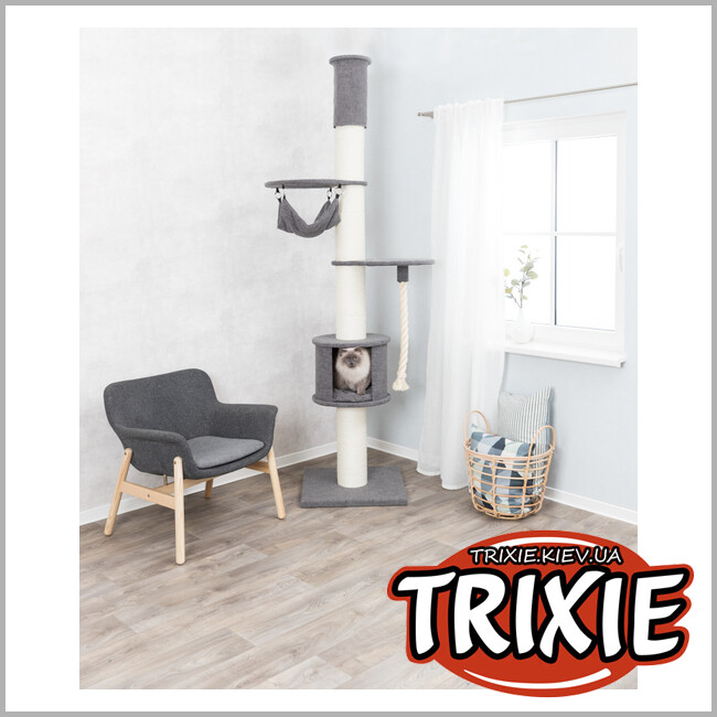 ТРИКСИ Украина - Домик-когтеточка для кошки TRIXIE - Fidele (58 х 58 х 18 см)