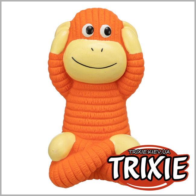 ТРИКСИ Украина - Игрушка для собак Обезьянка Trixie 35523 (латекс), 12см