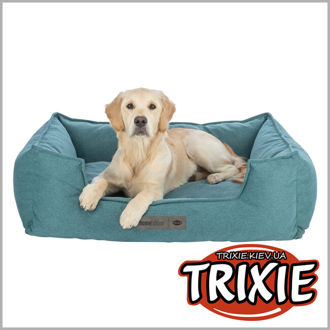 ТРИКСИ Украина - Лежак для животных Trixie 37745 "Gano", 80х65см, петроль