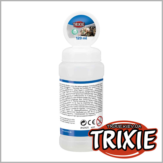 ТРИКСИ Украина - Мыльные пузыри с экстрактом кошачьей мяты TRIXIE (120 мл)