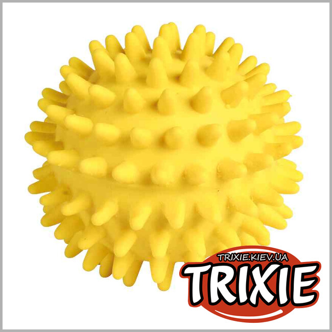 ТРИКСИ Украина - Мяч-ёж  для собак TRIXIE (Размер: 7см)