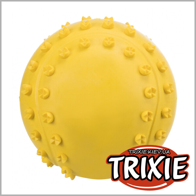 ТРИКСИ Украина - Мяч с пищалкой для собак TRIXIE (Размер: 6см)