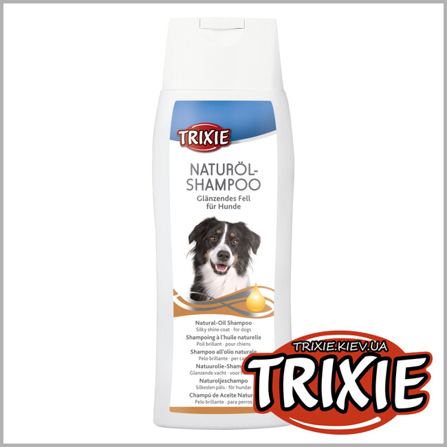 ТРИКСИ Украина - Шампунь с маслами макадамии и облепихи для собак TRIXIE - Natural-Oil (макадамии и облепихи  1л)