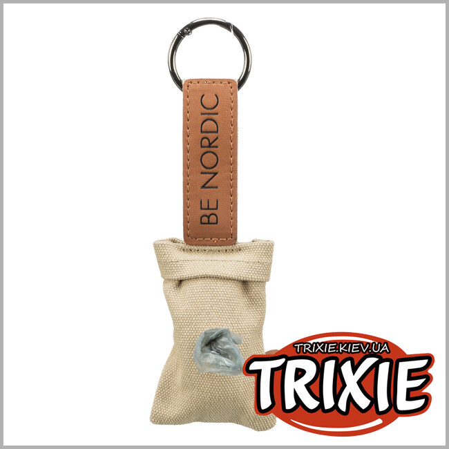 ТРИКСИ Украина - Диспенсер Trixie 22856 BE NORDIC с пакетами для фекалий 1 упаковка 20 песочных пакетов