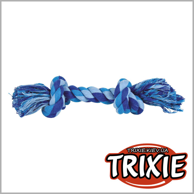 ТРИКСИ Украина - Игровой канат для собак TRIXIE - Denta Fun (Длина: 22см)
