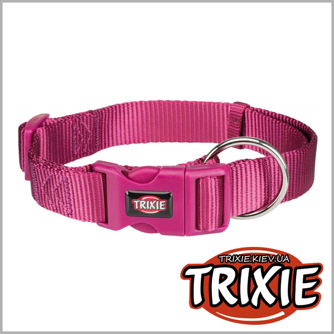 ТРИКСИ Украина - Ошейник Premium-TRIXIE (40–65см/25мм, светло-лиловый)