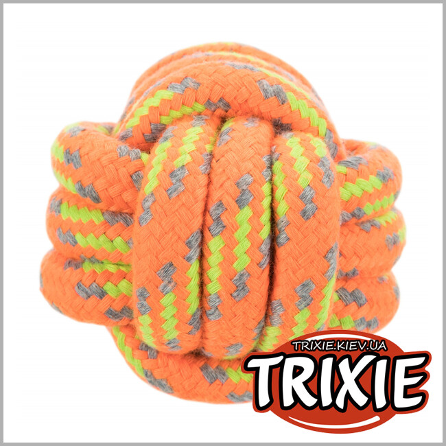 ТРИКСИ Украина - Веревочный мяч TRIXIE( 6см)