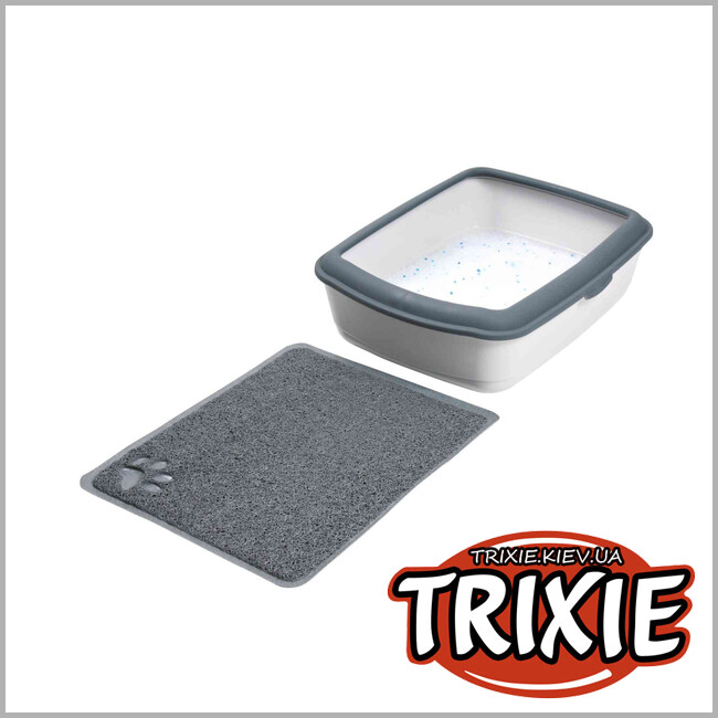 ТРІКСІ Україна - Килимок під туалет Trixie Litter Tray Mat (видаляє сміття 40*60см)