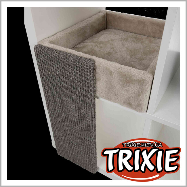 ТРІКСІ Україна - Драпак на полицю з лежаком TRIXIE (33×48×37 см)