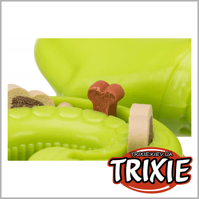 ТРИКСИ Украина - Змея для медленной еды Trixie Snack Snake (TRP резина со звуком 18 см)