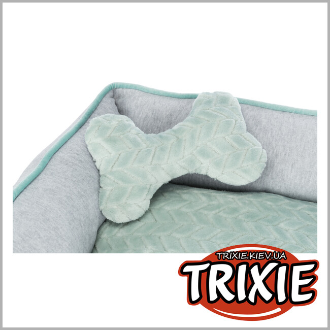 ТРИКСИ Украина - Лежак Junior-TRIXIE (50х40см, серый/мятный)