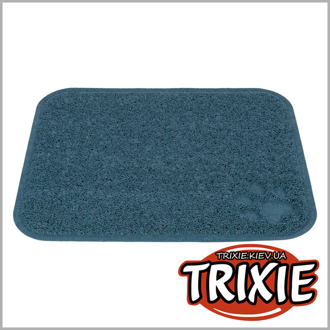 ТРИКСИ Украина - Коврик Trixie 40369 под туалет ПВХ 37х45 см голубой
