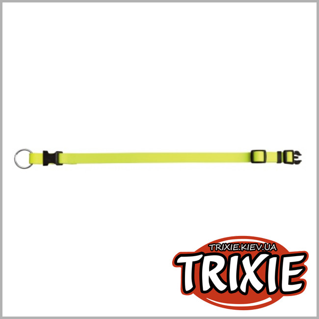 ТРИКСИ Украина - Ошейник для собак TRIXIE -  Easy Life(Размер:30–45см/20мм, Цвет:жёлтый неон)
