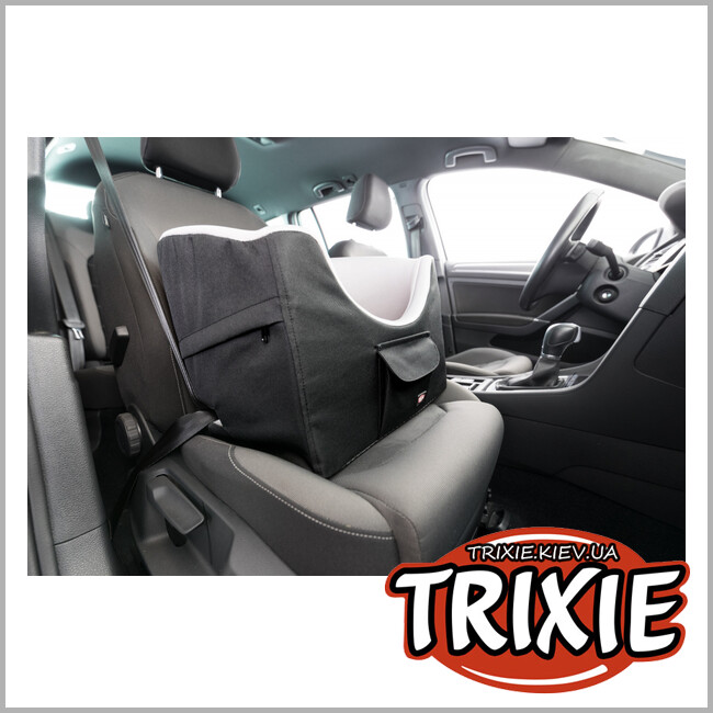 ТРИКСИ Украина - Мягкое место для авто TRIXIE (нейлон/плюш 41*39*42см)