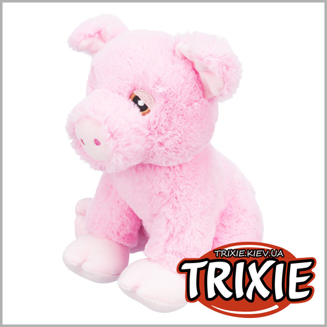 ТРИКСИ Украина - Игрушка Be Eco Trixie 34881 поросенок Edison (переработанный плюш), 24см