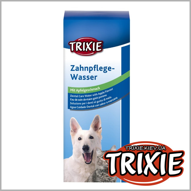 ТРИКСИ Украина - Вода для зубов со вкусом яблока TRIXIE Dental Care (300ml)