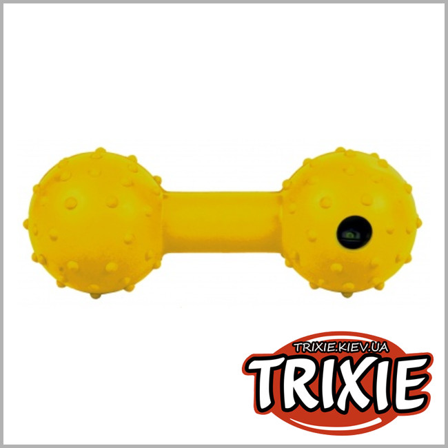 ТРИКСИ Украина - Гантель с колокольчиком для собак TRIXIE (12 см)