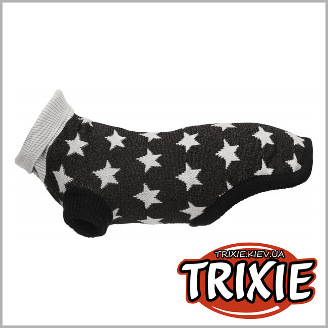 ТРИКСИ Украина - Пуловер Stella Bay TRIXIE, XS (20х28х24 см, черный/серый)