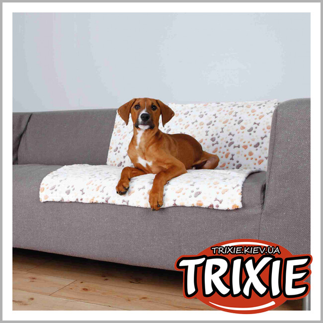 ТРИКСИ Украина - Подстилка Trixie Lingo (флис белый / бежевый 75*100cm)