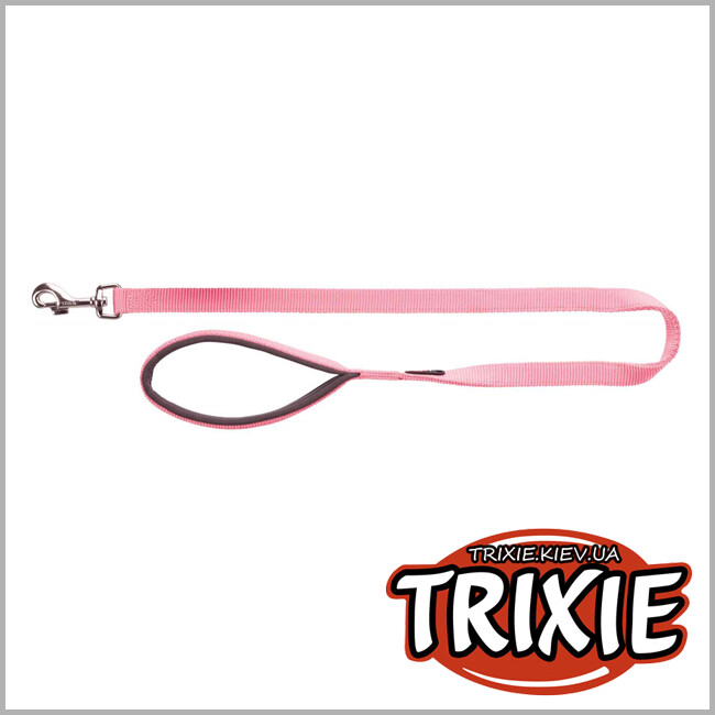 ТРІКСІ Україна - Повідець Premium-TRIXIE (Розмір: 1.20м/15мм, фламінго)