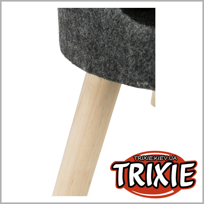ТРИКСИ Украина - Лежак-пещера Senta-TRIXIE (фетр, 38х50 см, антрацит)