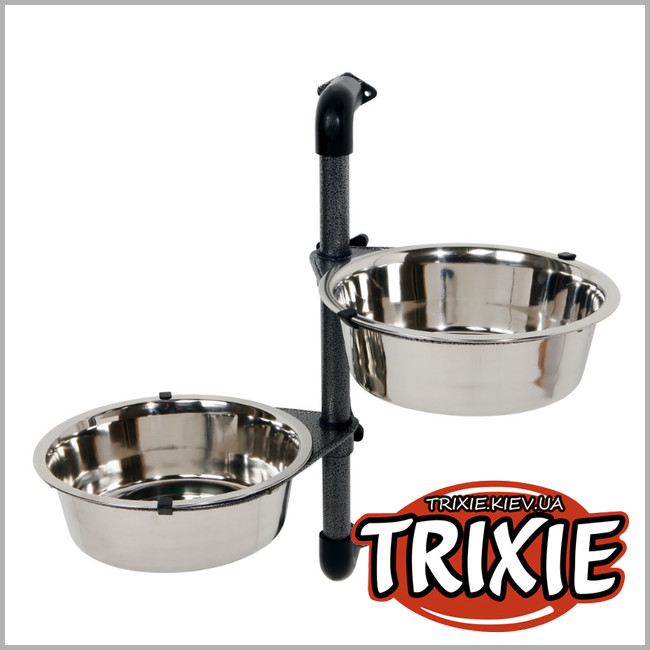ТРИКСИ Украина - Стойка с мисками для собак TRIXIE
