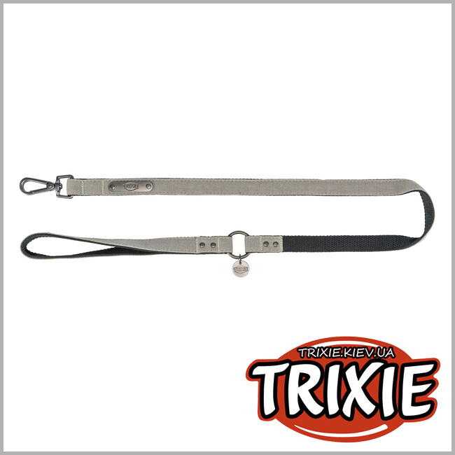 ТРИКСИ Украина - Trixie 1970019 CityStyle для собак хлопок S–M 1,2 м 13 мм светло-серый