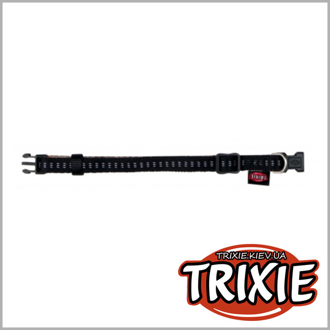 ТРИКСИ Украина - Ошейник для собак TRIXIE - Elegance(Размер:20-30cм/10мм, Цвет:черный)