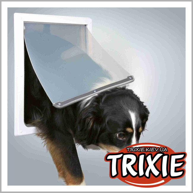 ТРИКСИ Украина - Дверцы для животных Trixie 3879 Free Dog 2-Way Flap + тоннельный элемент M–XL 39*45 см