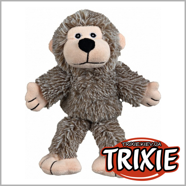 ТРІКСІ Україна - Мавпа іграшка зі звуком для собак TRIXIE (плюш/звук 24см)