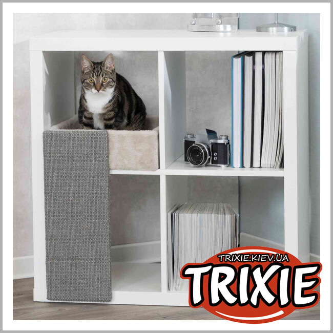 ТРІКСІ Україна - Драпак на полицю з лежаком TRIXIE (33×48×37 см)