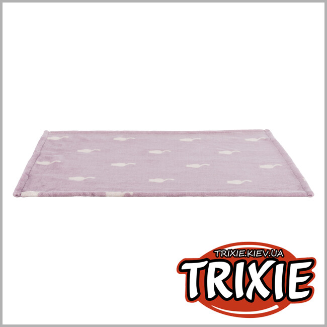 ТРИКСИ Украина - Одеяло для животных Trixie 37483 "Lilly" (плюш), 70х50см, ягодный