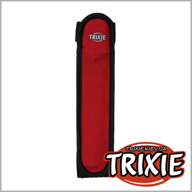 ТРИКСИ Украина - Светящийся стикер для собак TRIXIE(Размер: 16см, Цвет: красный/черный)