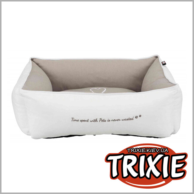 ТРИКСИ Украина - Лежак Pets Home Trixie (60*50 см  белый/серо-коричнев)