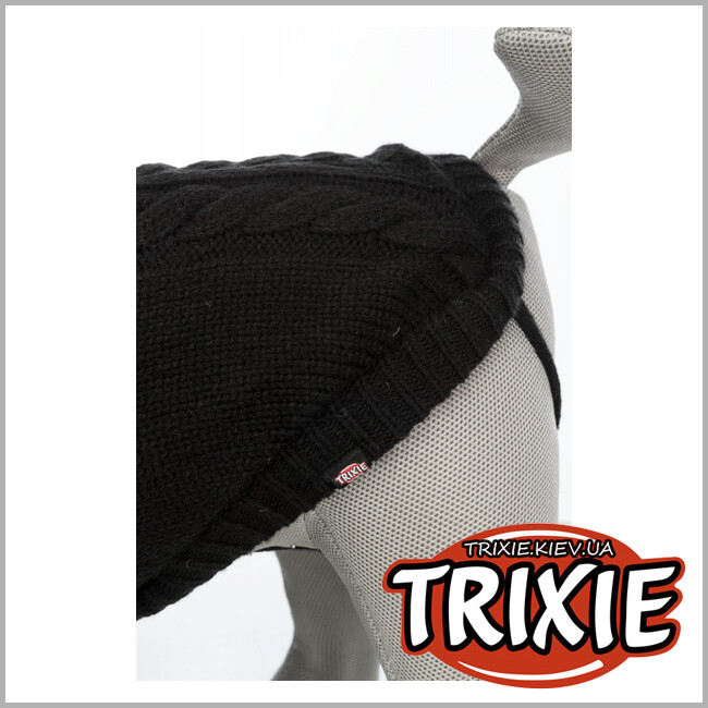 ТРИКСИ Украина - Пуловер для собак Kenton Trixie (М 36*48*45 cm черный)