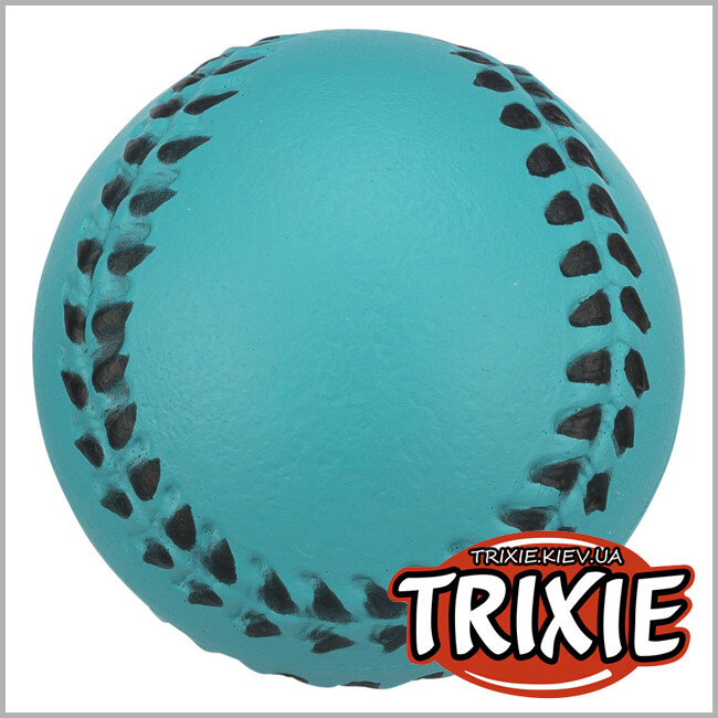 ТРІКСІ Україна - Іграшка м'яч для тварин Trixie 3443 (спінена гума), 6 см