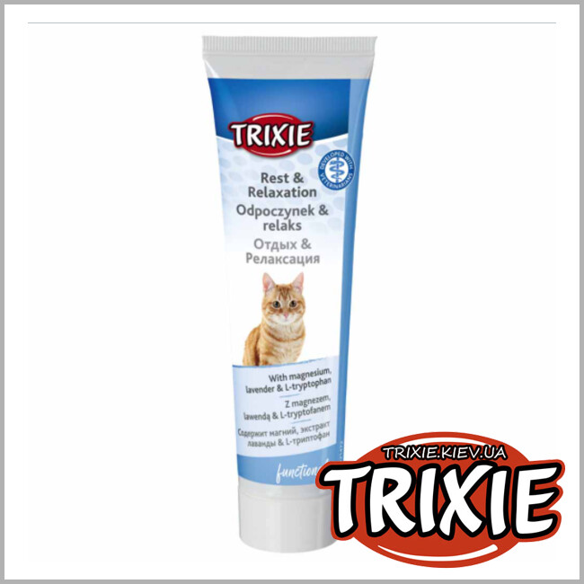ТРИКСИ Украина - Паста для котов TRIXIE Отдых и Релаксация Trixie Rest &amp; Relaxation (100 гр.)