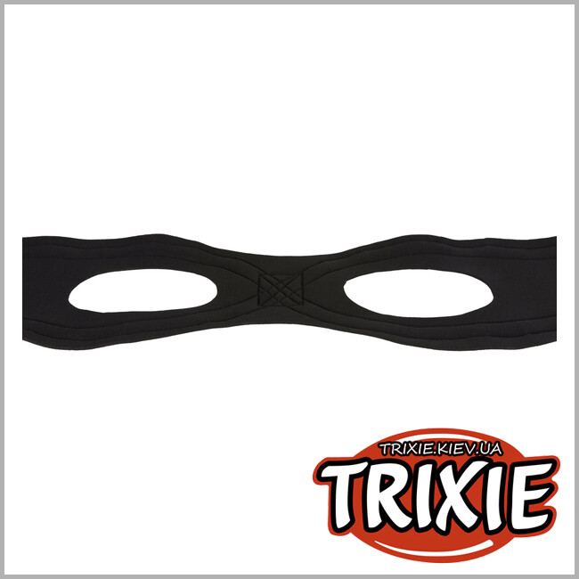 ТРИКСИ Украина - Пояс Trixie 19407 для собак поддерживающий черный неопреновый L: 65–75 см
