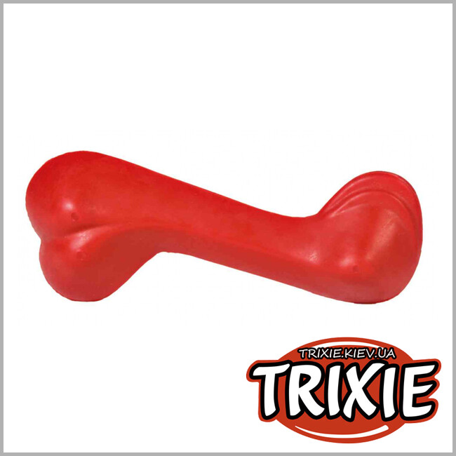 ТРИКСИ Украина - Резиновая кость для собак TRIXIE (14см)