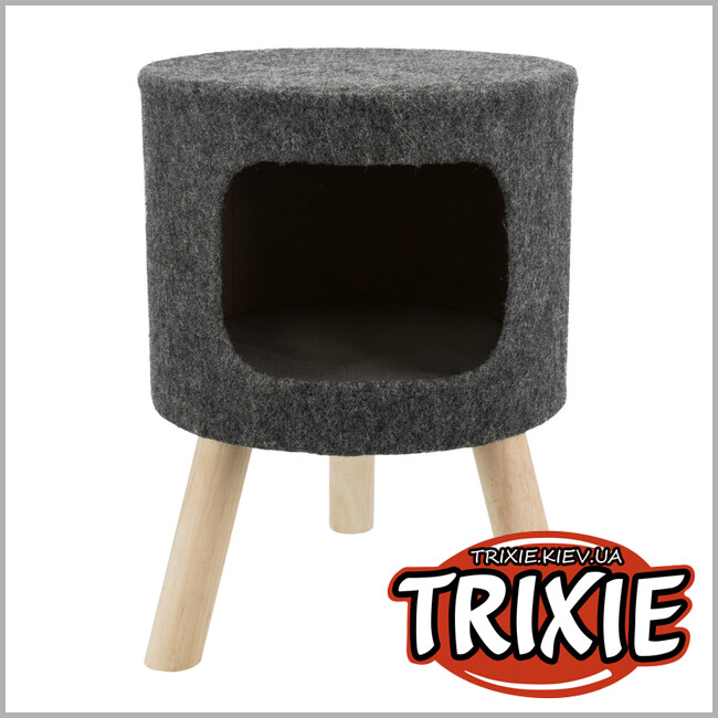 ТРИКСИ Украина - Лежак-пещера Senta-TRIXIE (фетр, 38х50 см, антрацит)