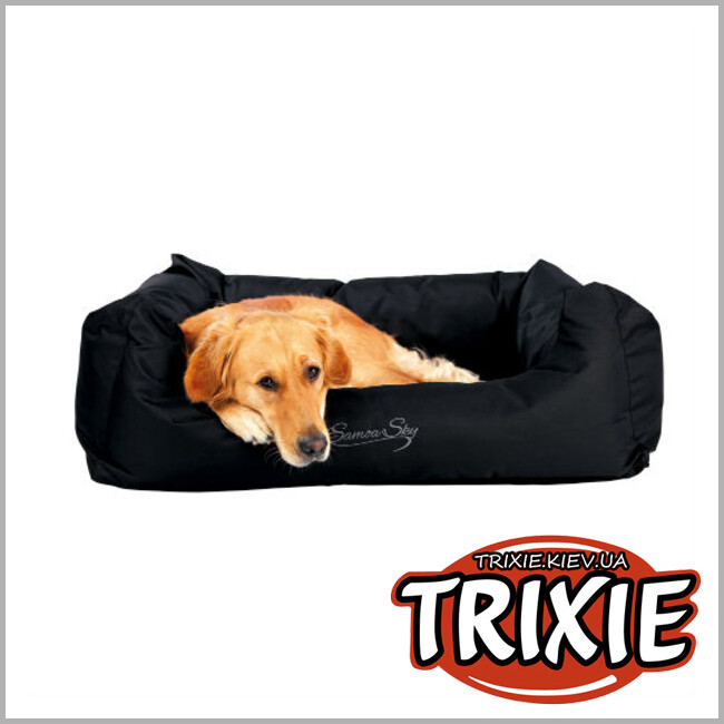 ТРИКСИ Украина - Лежак для собак TRIXIE Samoa Sky (Размер: 65х50см, Цвет: Черный)
