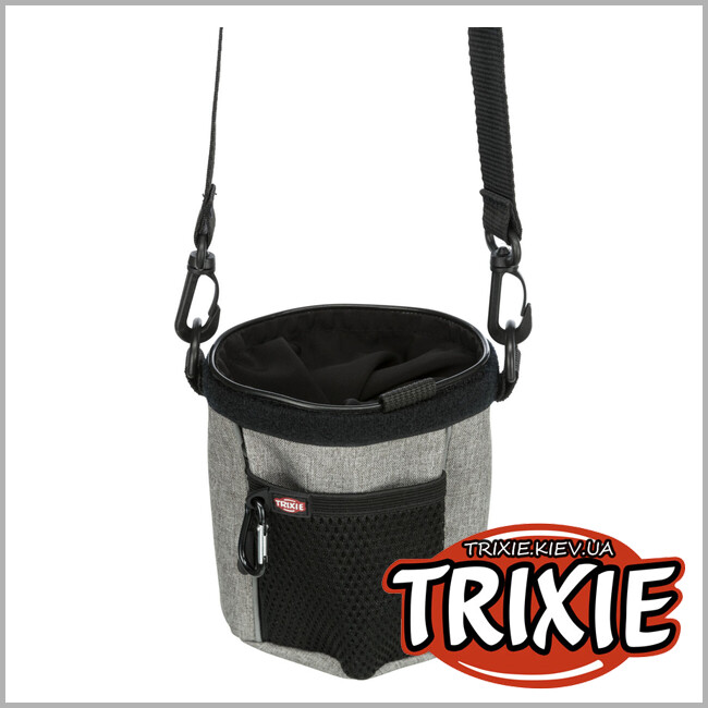 ТРИКСИ Украина - Мешочек для лакомства Trixie 32290 "Multi Twist" с ремнем на контейнером для пакетов, 12х17см
