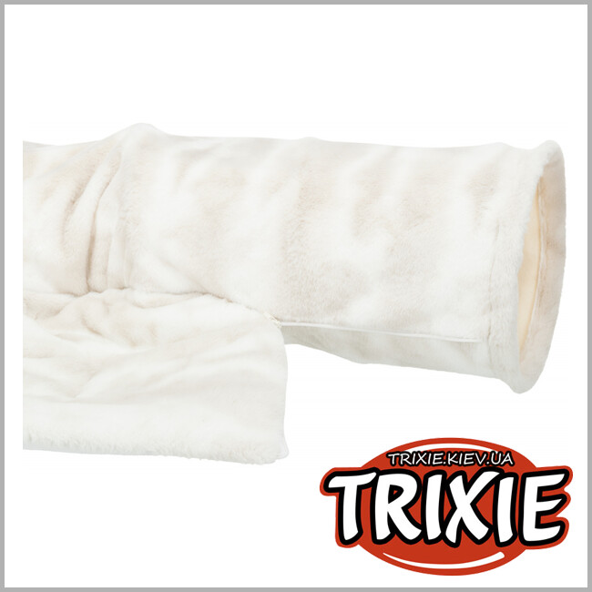 ТРИКСИ Украина - Игровой туннель с лежаком Trixie Playing Tunnel Nelli (плюш 55*27*116см)