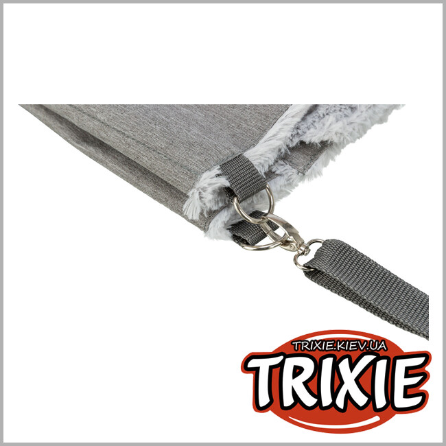 ТРИКСИ Украина - Дорожное одеяло для животных Trixie 28234 "Amy", 100х70см, серый