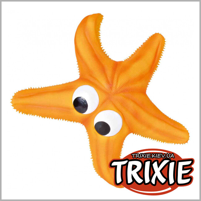 ТРИКСИ Украина - Игрушка для собак TRIXIE Морская звезда (с пищалкой 23см)