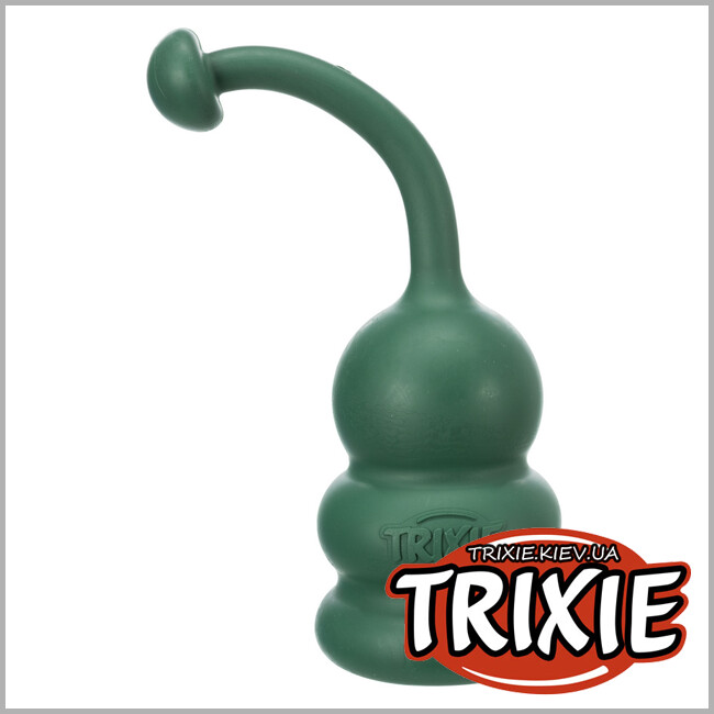 ТРІКСІ Україна - Еко-іграшка з ремінцем для собак Trixie (9 см / 16 см.)